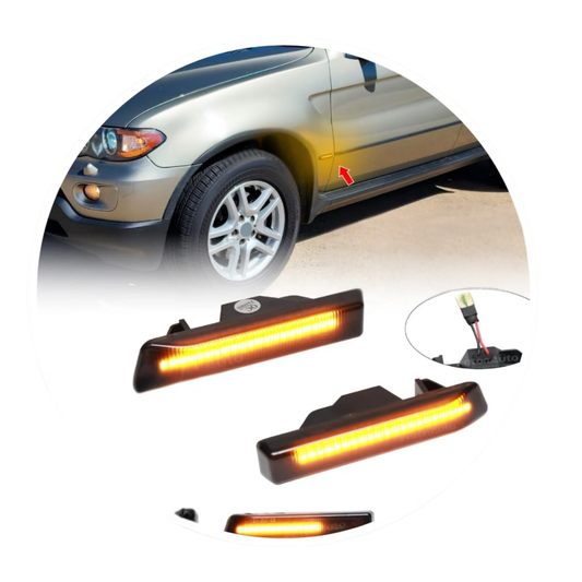 BMW X5 E53 & E36 LED Dynamic Sequential Side Blinkers (Set of 2)