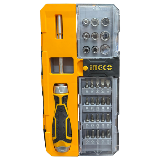 INGCO 29-Piece Screwdriver & Bit Set