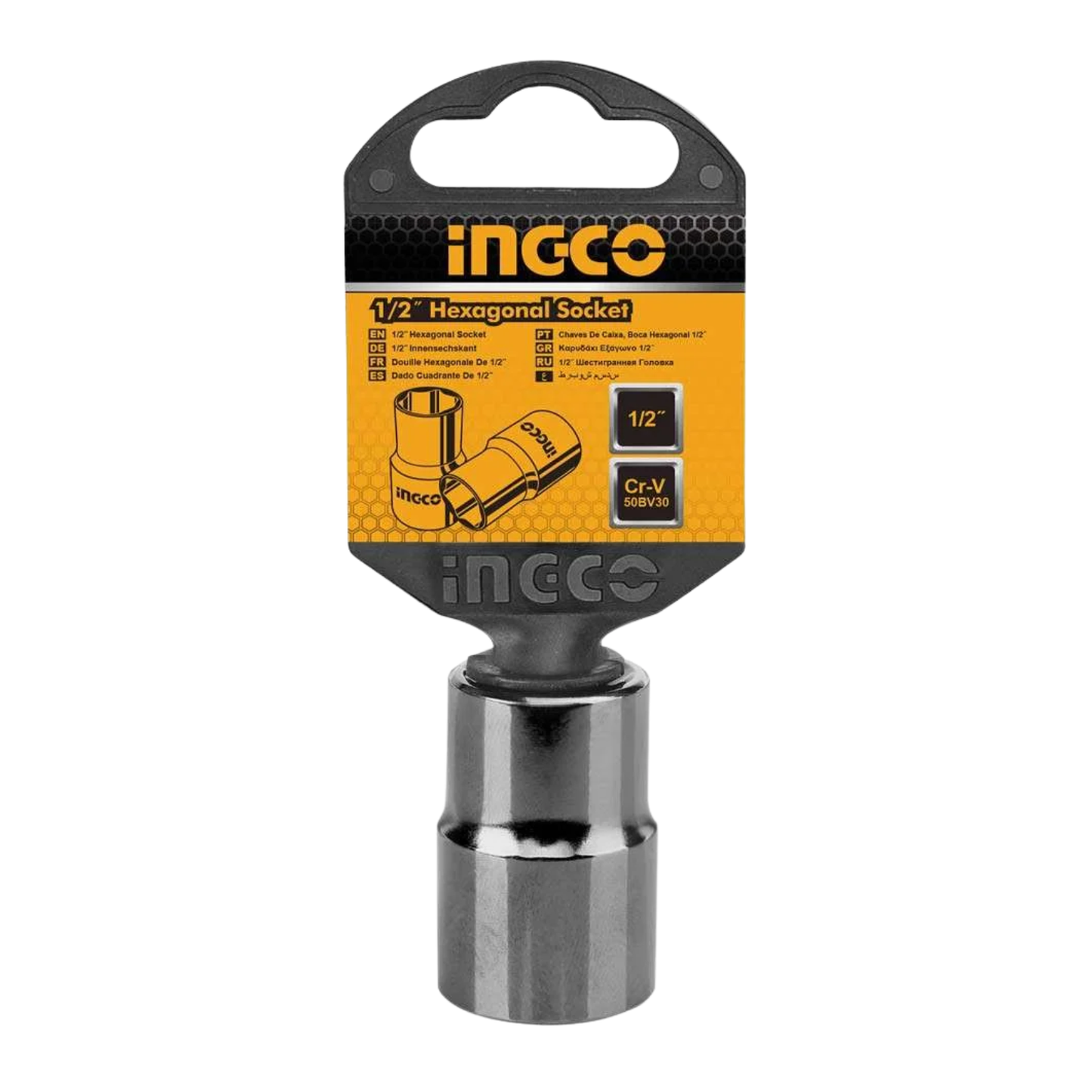 INGCO Hexagonal Socket – 1/2” Drive