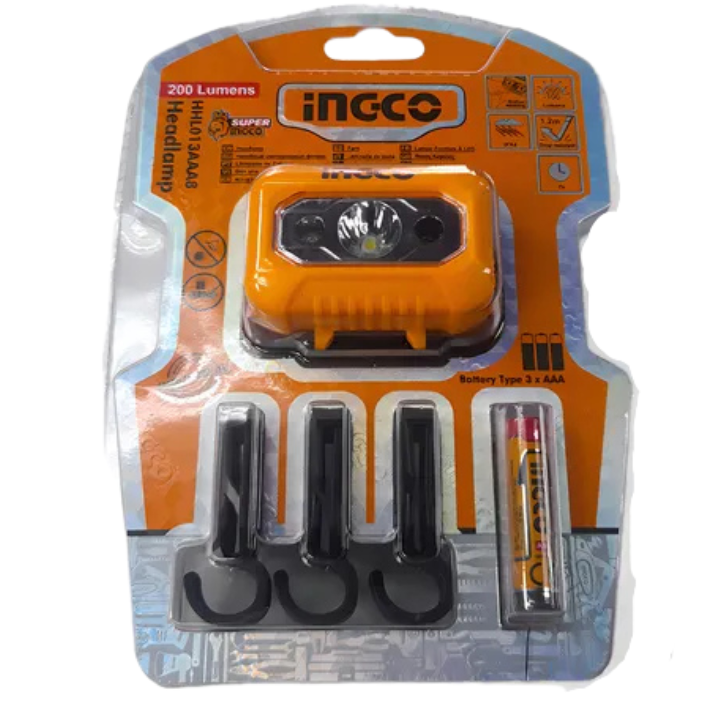 INGCO Headlamp (200 Lumens)