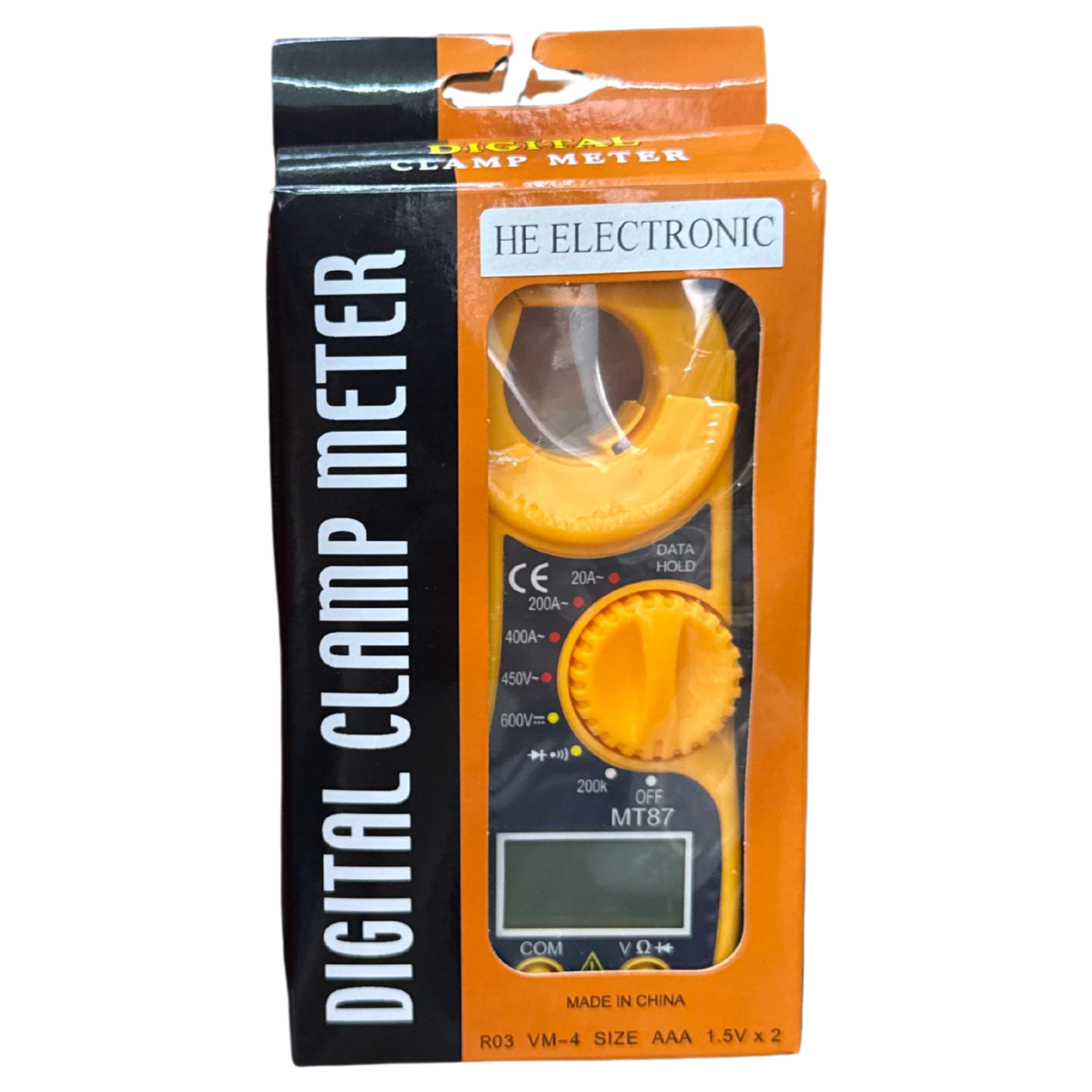 HE ELECTRONIC Digital Clamp Meter