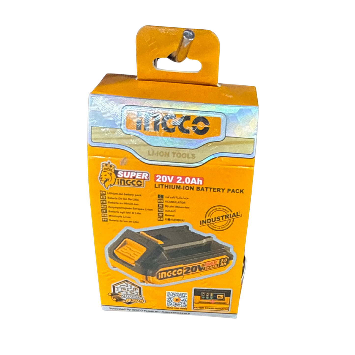 INGCO 20V 2.0Ah Lithium-Ion Battery Pack