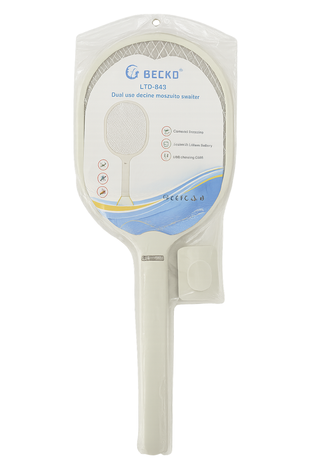 Gecko LTD-648 Dual-Use Electric Mosquito Swatter