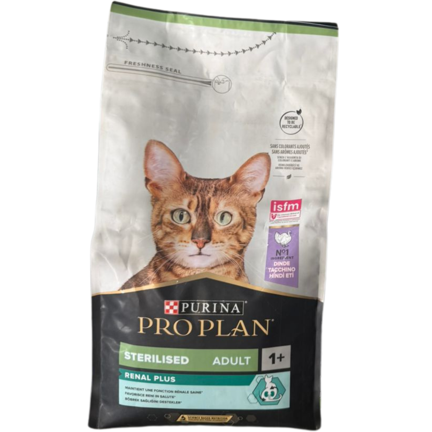 Purina Pro Plan Sterilised Adult Renal Plus – Turkey Formula (1.5kg)