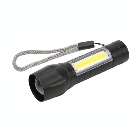 Compact USB Rechargeable LED Flashlight