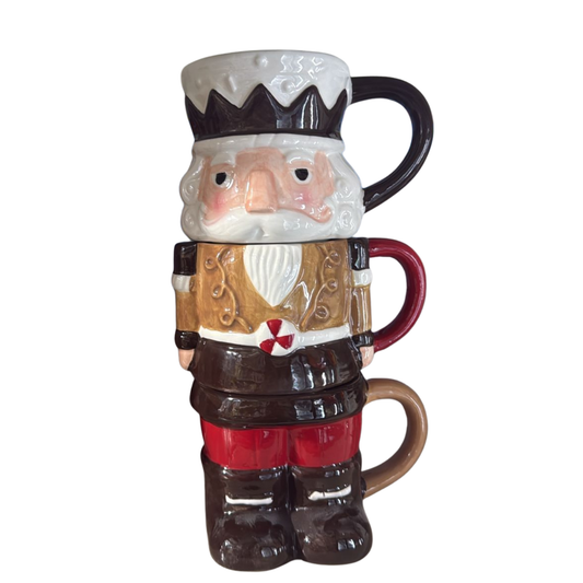 Nutcracker Ceramic Mug – Festive Holiday Drinkware