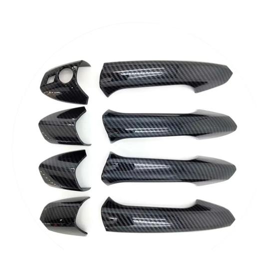 Mercedes W204/W212/ML/CLA Carbon Look Exterior Door Handle Covers (Set of 4)