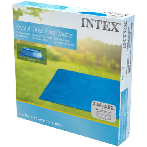 Intex Krystal Clear Pool Basics™ – Ground Cloth (Fits Pools 2.44–4.57 m)