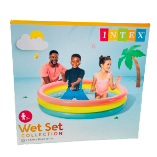 Intex Wet Set Rainbow Pool – 147 x 33 cm