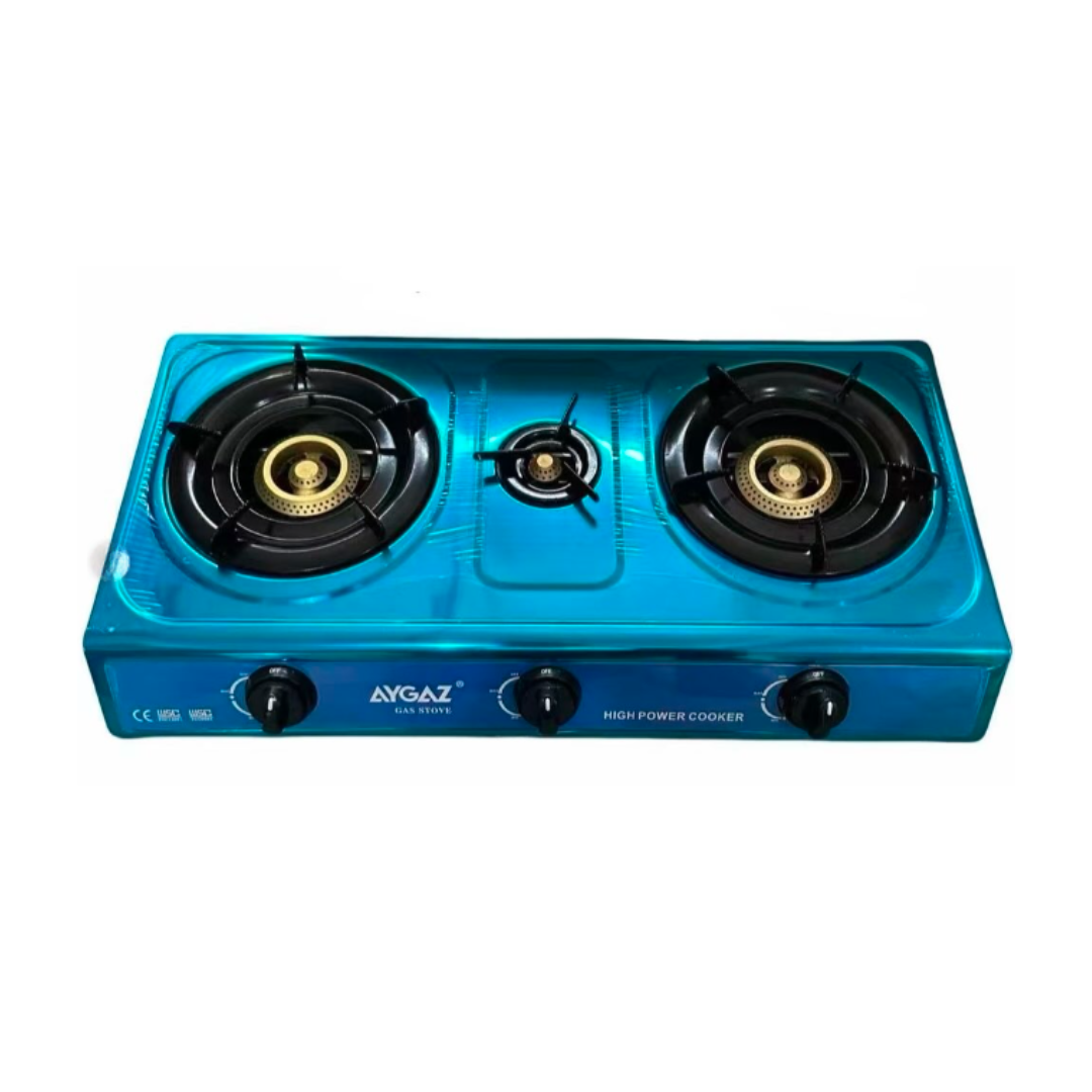 AYGAZ Double Burner High Power Gas Stove