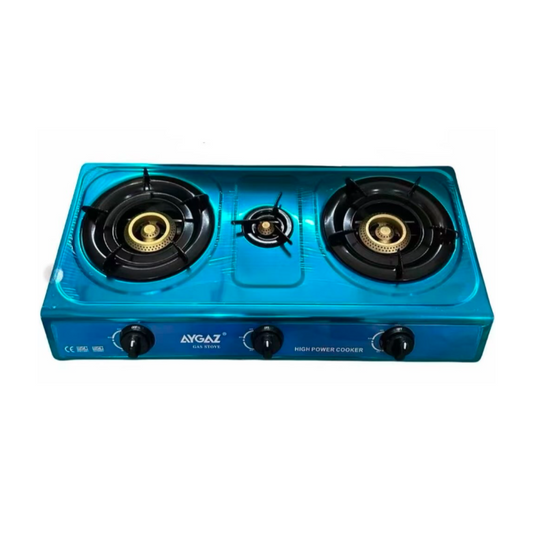 AYGAZ Double Burner High Power Gas Stove