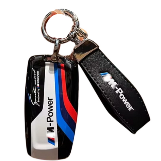 BMW F Series Key Cover + M Power Keychain  Premium Quality