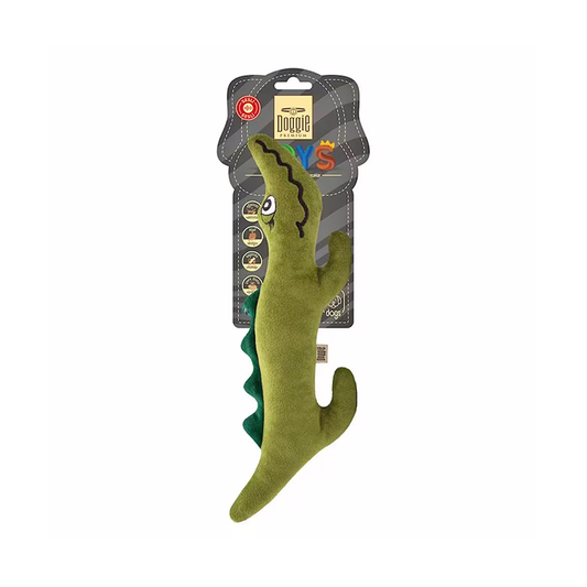 Plush Crocodile Dog Toy – Soft & Fun Playtime Companion