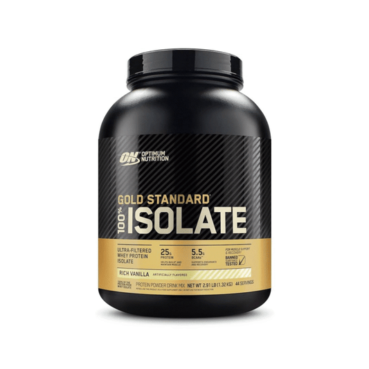 Gold Standard 100% Isolate – Rich Vanilla | Optimum Nutrition