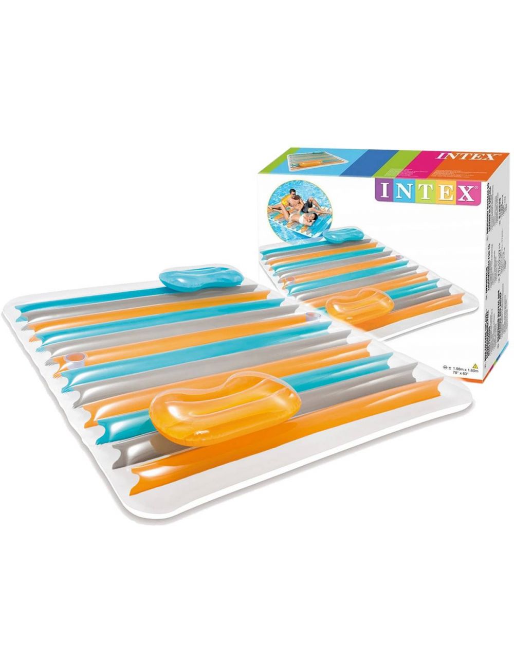 INTEX Double Inflatable Pool Lounger (198 x 160 cm)