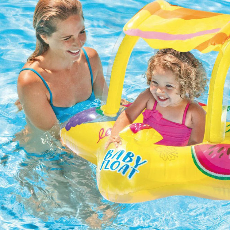 Intex Wet Set Baby Float with Canopy – 81 x 79 cm