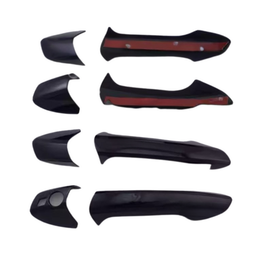 Mercedes W204 W212 ML CLA Exterior Door Handle Covers – Gloss Black Finish