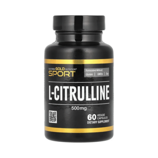 L-Citrulline 500mg 60 Capsules California Gold Nutrtion